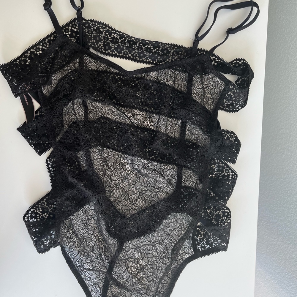 Victoria’s Secret mesh/lace teddy